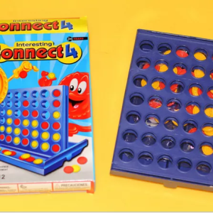 4 i rad sällskapsspel familj