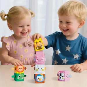 StackAnimals – Roligt & pedagogiskt – Djurstaplingsset