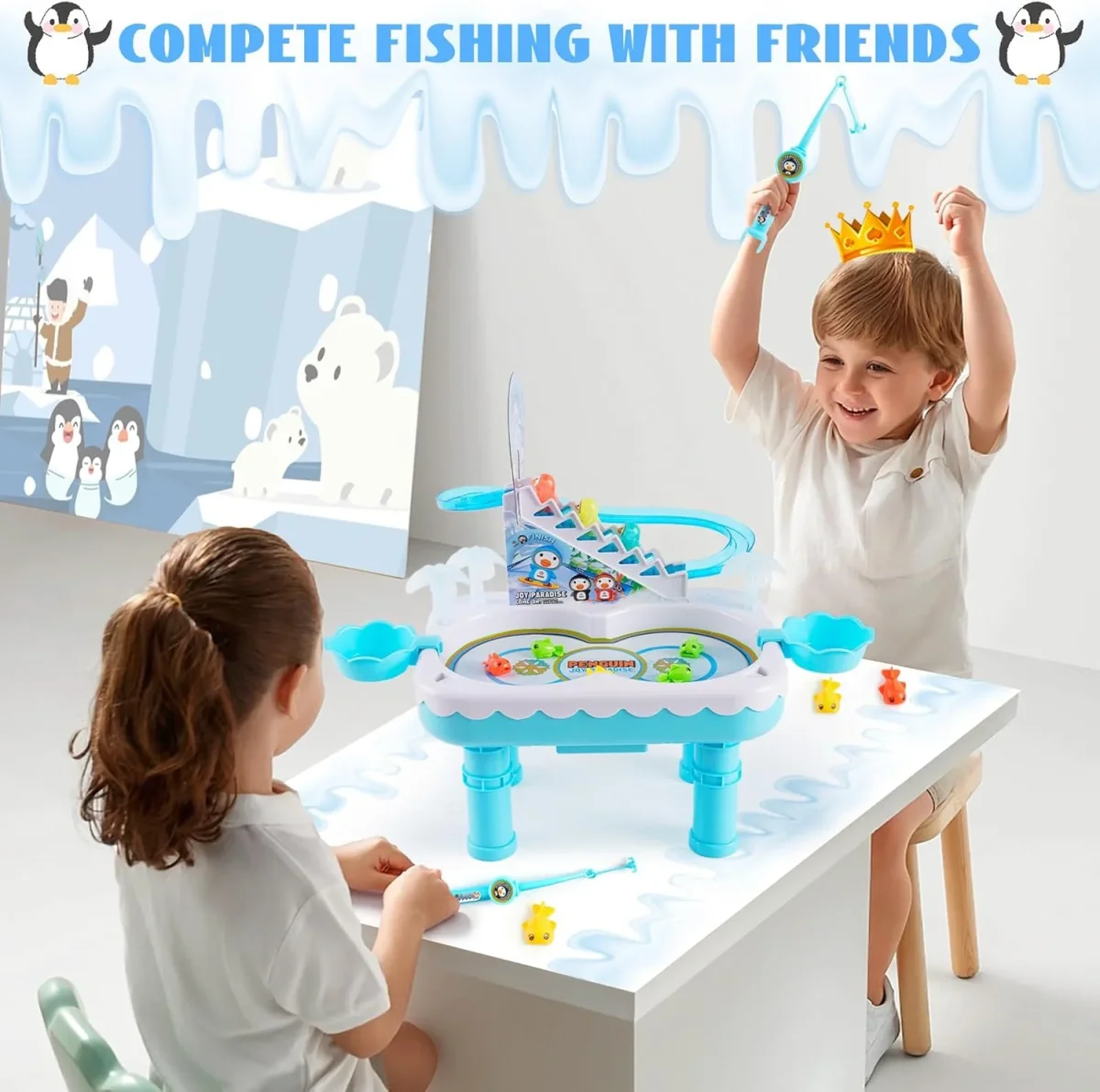 PenguinFun – Familj & Barn – Fiskar & Pingvin Spel - Bild 4