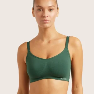 Bambu-BH utan Bygel - Emerald Green