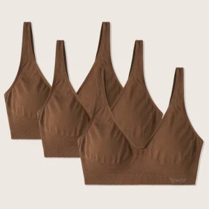 3-Pack Sömlös Bambu-BH
