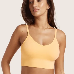 LYOLYTE® Ribbad BH med Låg Rygg - Mango