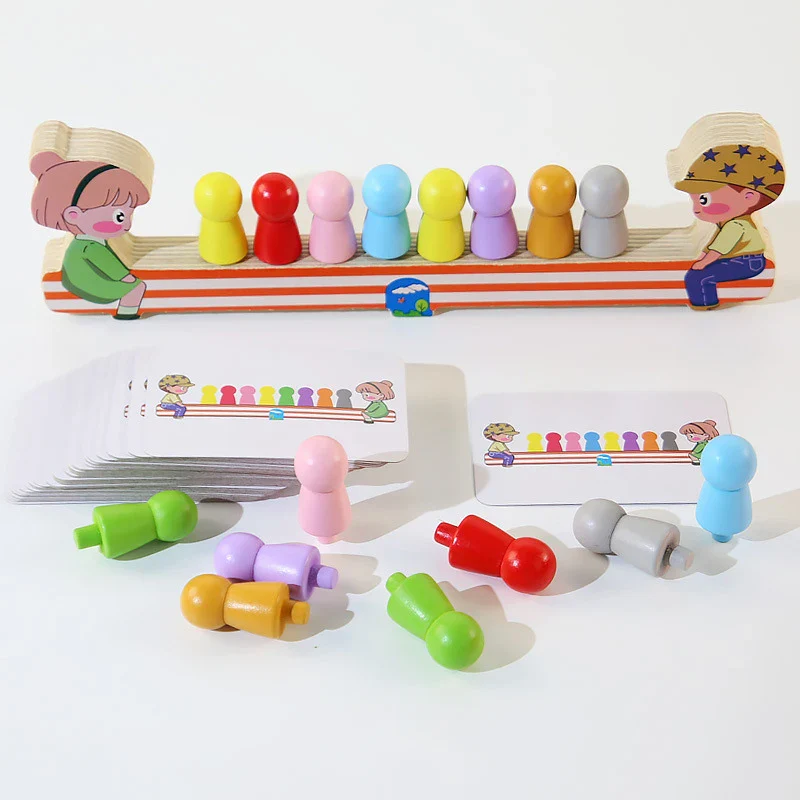 Sensory Color Sticks™ – Färgläggning & djur - färgsorteringsspel - Bild 9