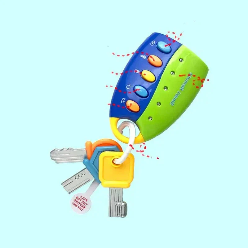 Musical Keys™ - Musikalisk bilnyckel - Babyleksak - Bild 5