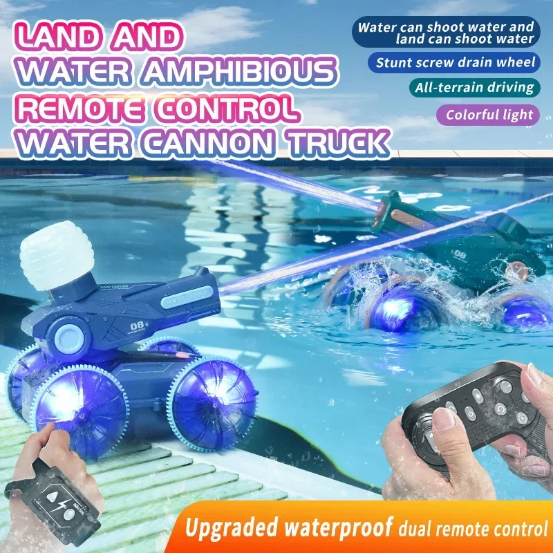Aqua Racer™ – Dubbelt så tufft – RC Amfibie racerbil - Bild 4