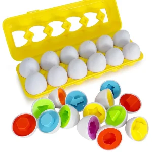 Egg Puzzle™ - Äggpussel | Kreativt tankespel för barn